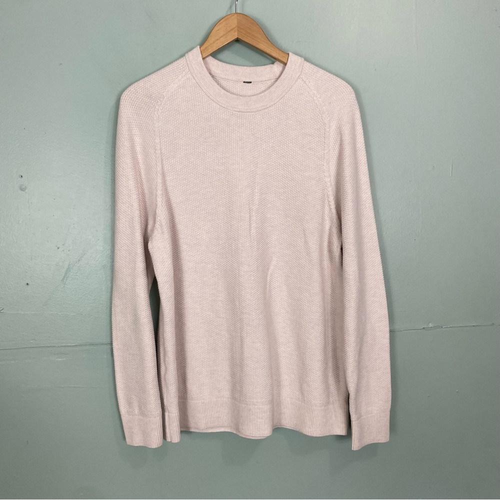 Lululemon Textured Knit Crewneck Sweater Large